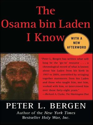 cover image of The Osama bin Laden I Know
